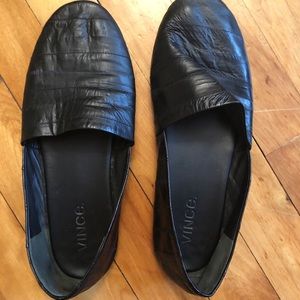 Vince leather flats 7.5